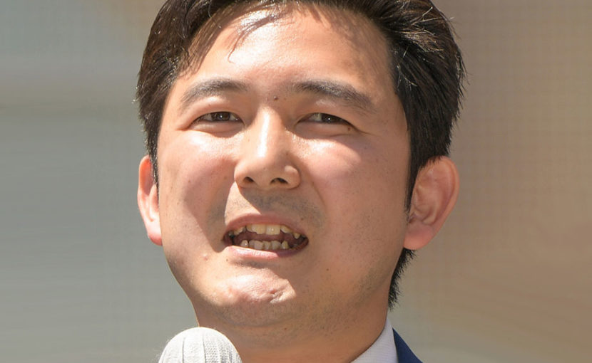 愛知選挙区　定数4　自民党推薦　 安江のぶお　新　 青年の力で日本を元気に