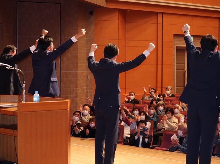 公明党名古屋市中川区の支部会を開催