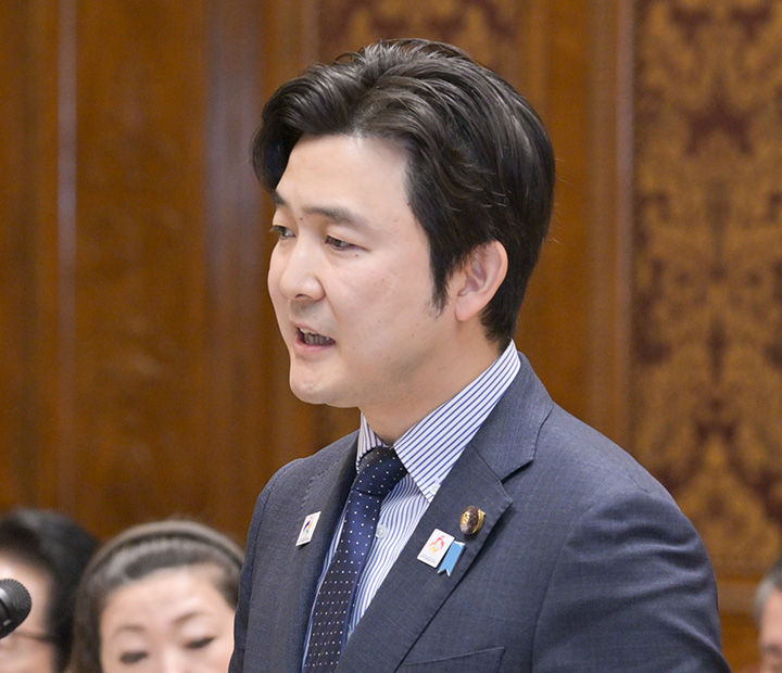 参議院予算委員会での質疑