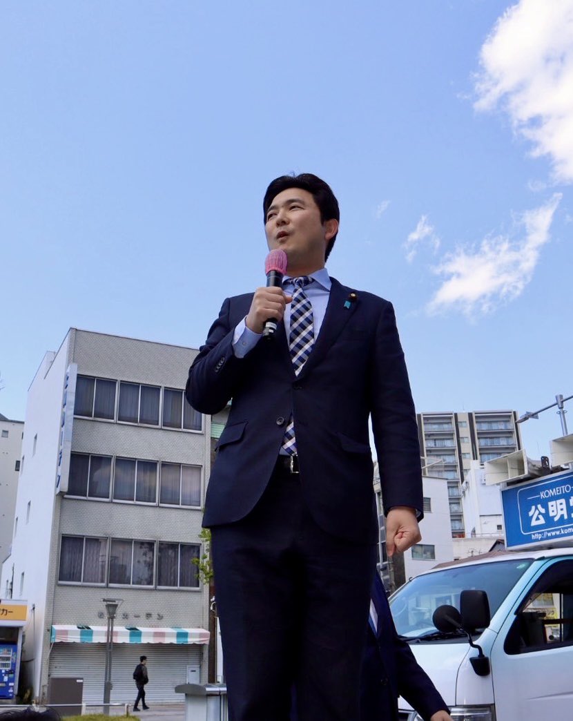 一宮での街頭演説