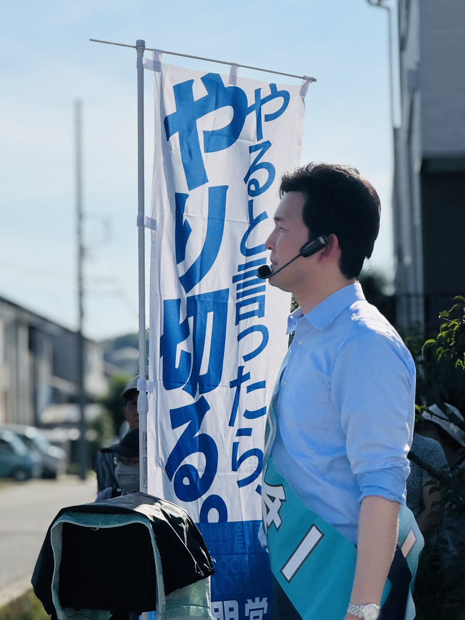 今日も“聴く街頭”、やり切りました！