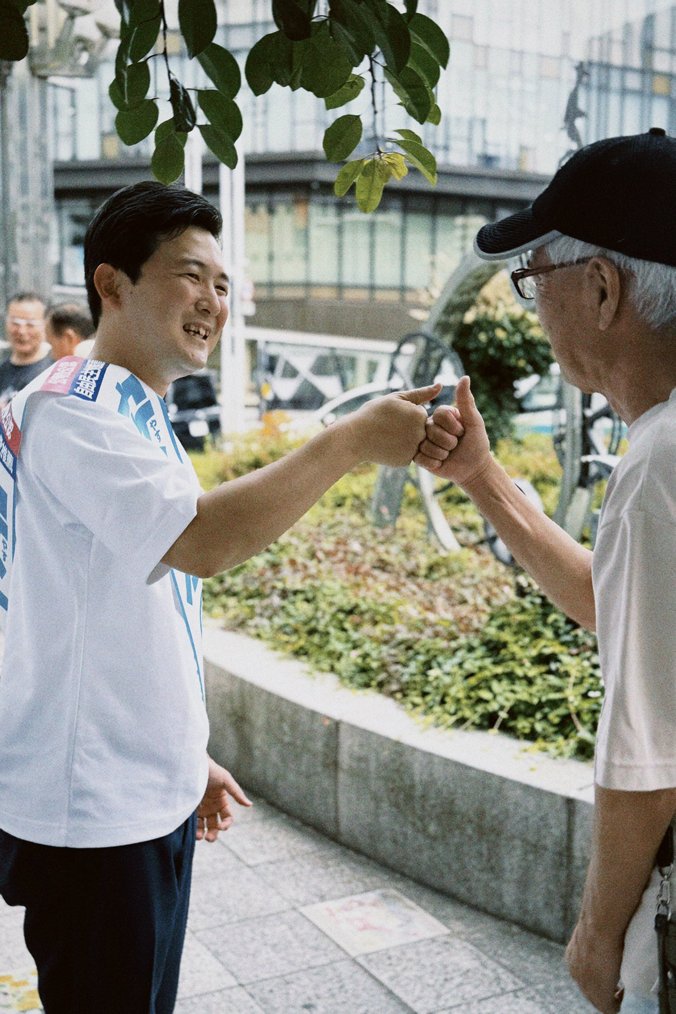 愛知選挙区は「安江のぶお」とお書きください