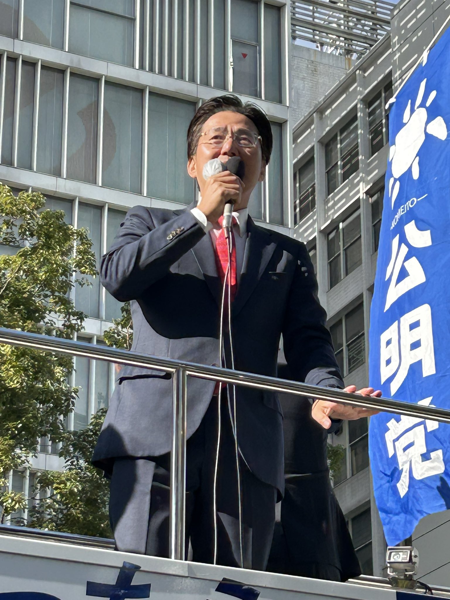 成人の日記念街頭演説会