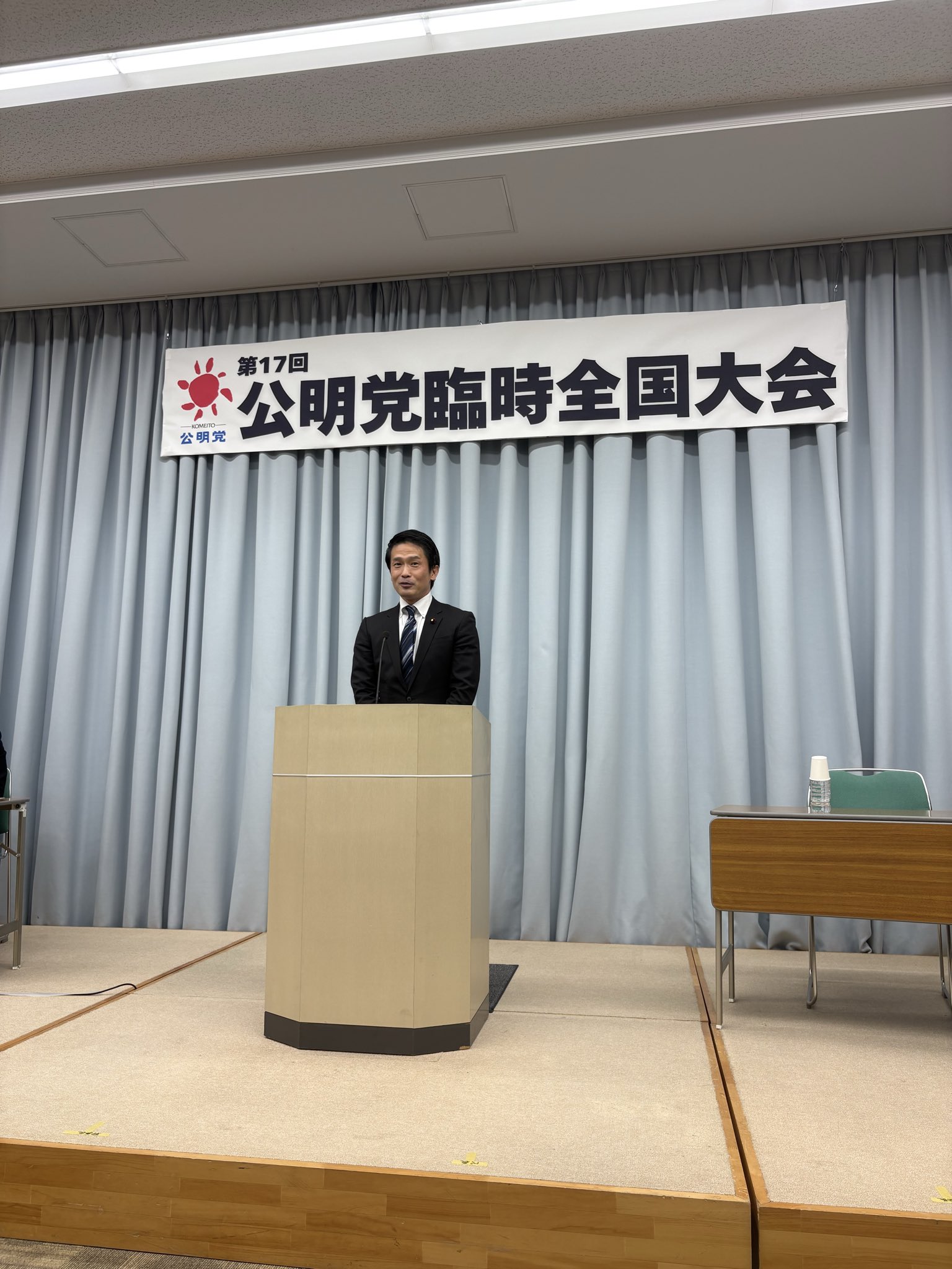 中道改革連合の小川代表