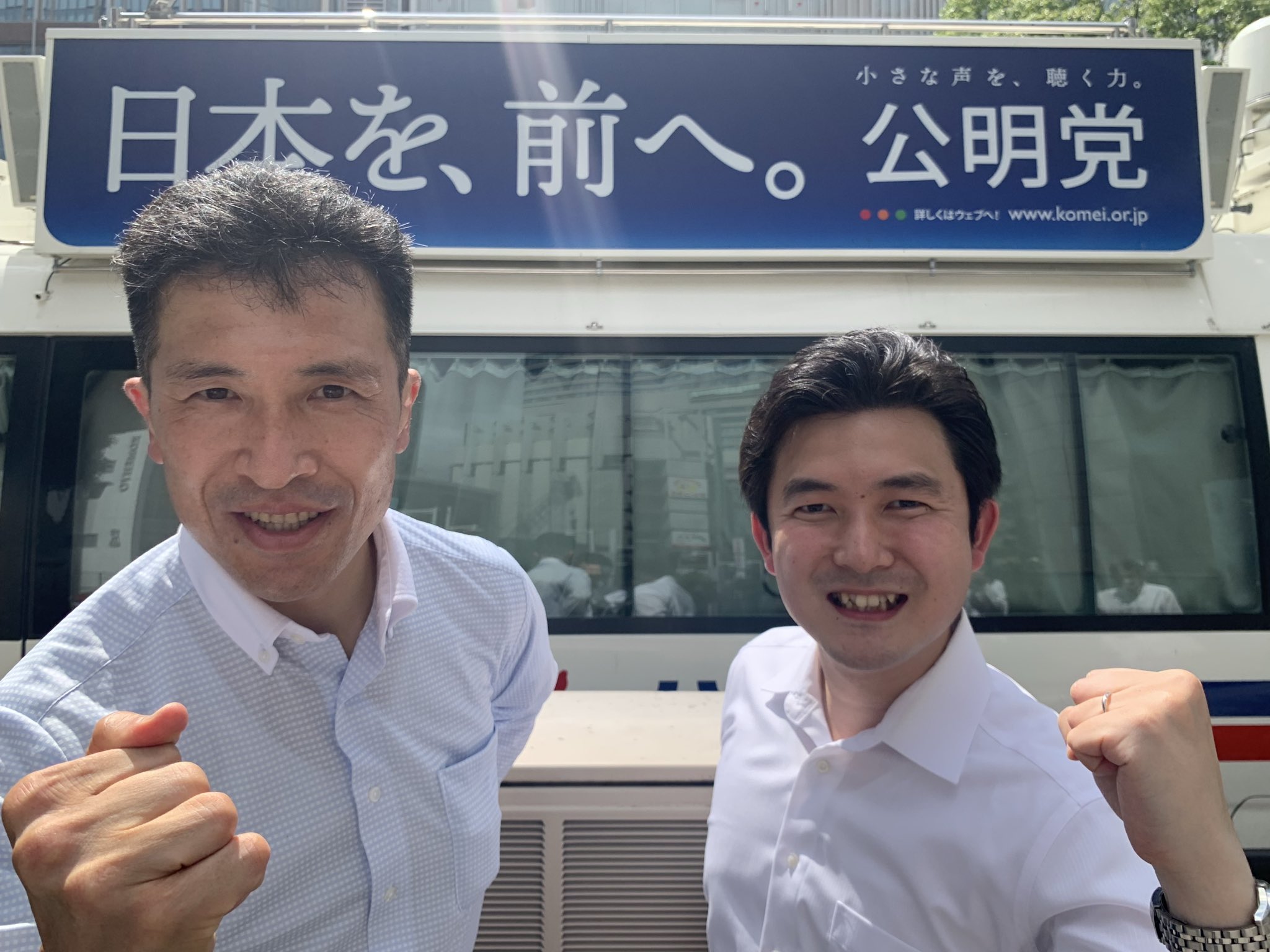 新妻ひでき先輩の静岡県議選への挑戦